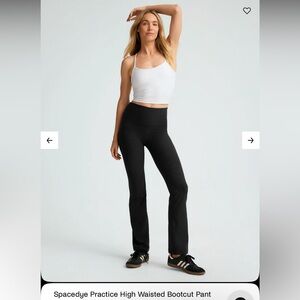 Spacedye High Waisted Practice Bootcut Pant